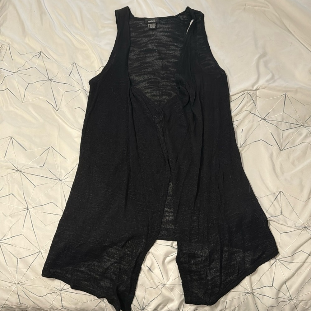 Light weight black cardigan